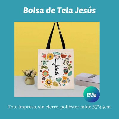 BOLSAS DE TELA JESUS variedad flores BOLSAS DE TELA JESUS variedad flores