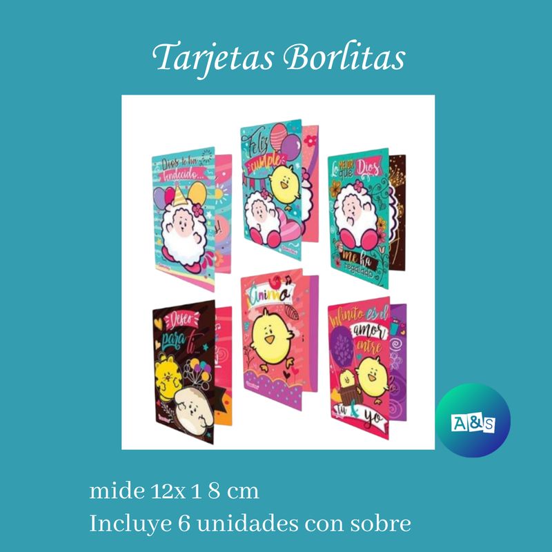 Tarjeta Borlitas