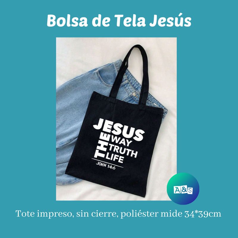 BOLSAS DE TELA JESUS  es el camino