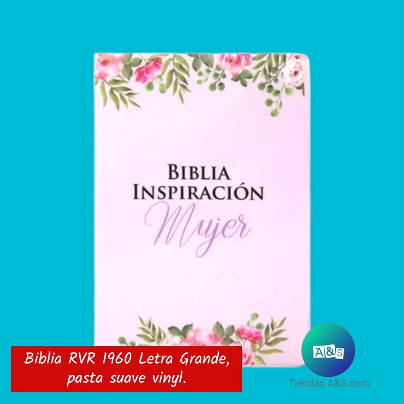 COMBO Biblia RVR 1960 Inspiración para ELLA rosa 
