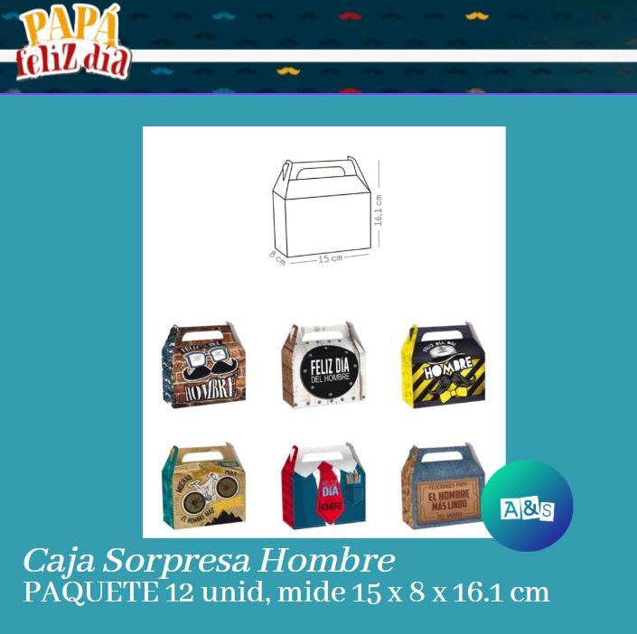 Caja Sorpresa Hombre