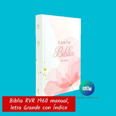 BIBLIA RVR 1960 ROSA, INDICE T/D
