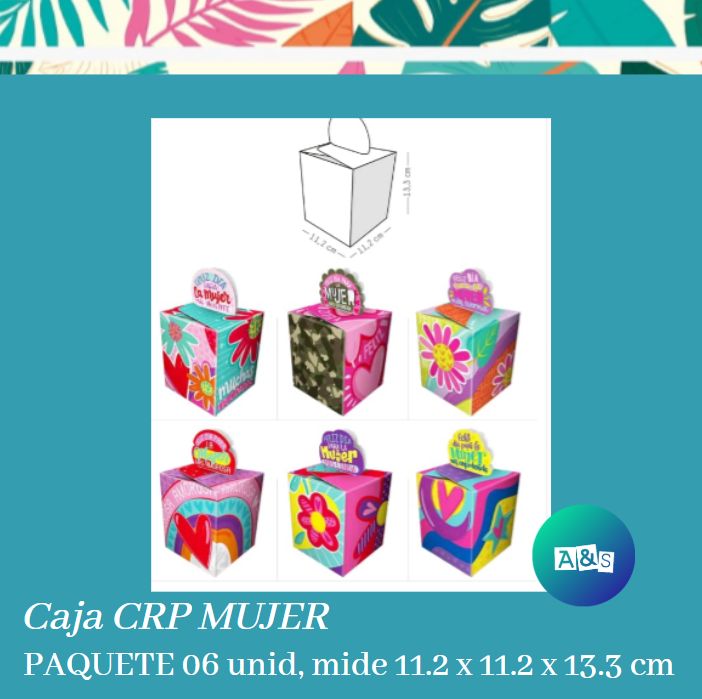 Caja CRP FELIZ DIA MUJER