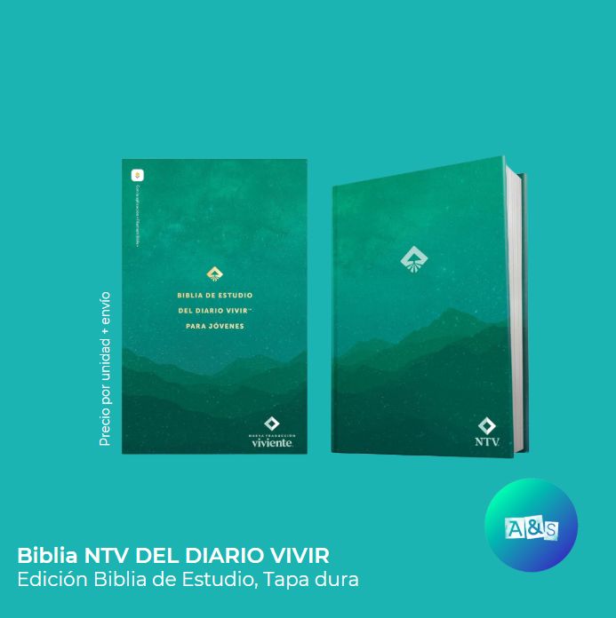 BIBLIA NTV  DEL DIARIO VIVIR JOVENES VERDE