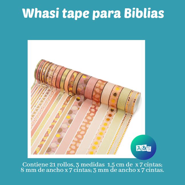 Washi Tape para BIBLIAS MR. PEN  BOHO  Art 21