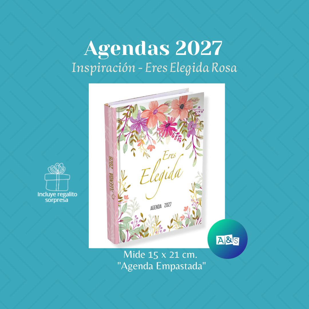 AGENDA 2027  Inspiración Eres Elegida ROSA