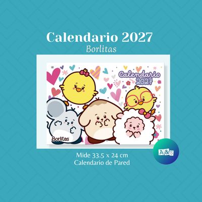 CALENDARIO 2027 BORLITAS CALENDARIO 2027 BORLITAS