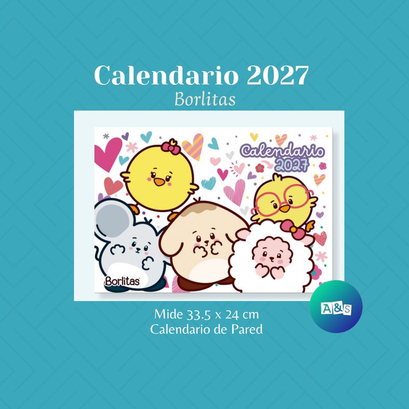 CALENDARIO 2027 BORLITAS