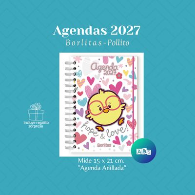 AGENDA 2027 Borlitas POLLITO AGENDA 2027 Borlitas POLLITO