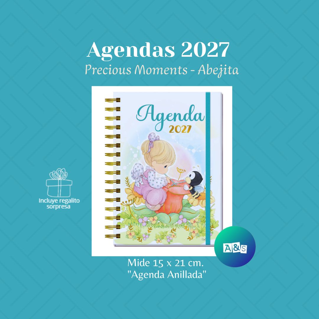 AGENDA 2027 Preciosos Momentos ABEJITA