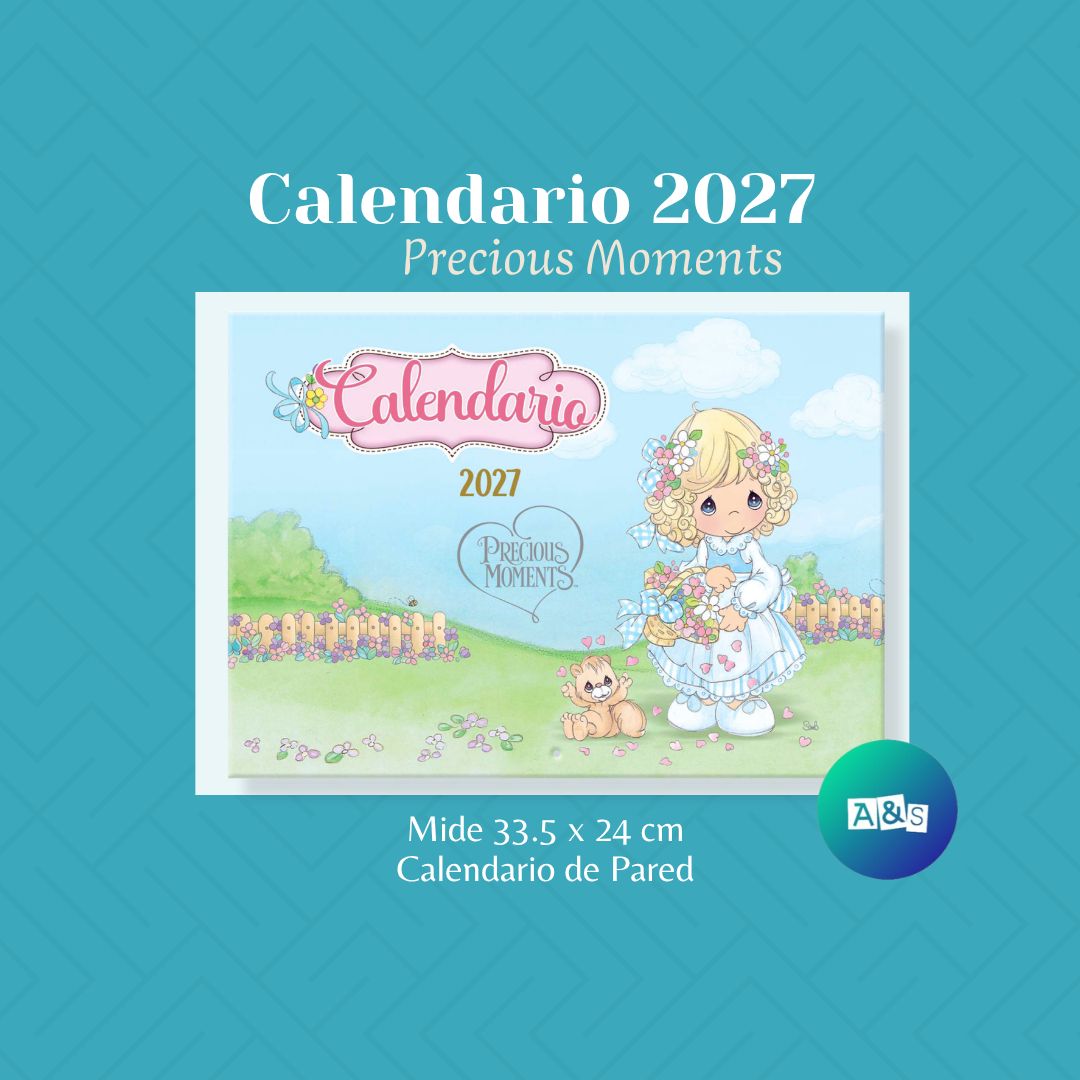 CALENDARIO 2027 PRECIOSOS MOMENTOS