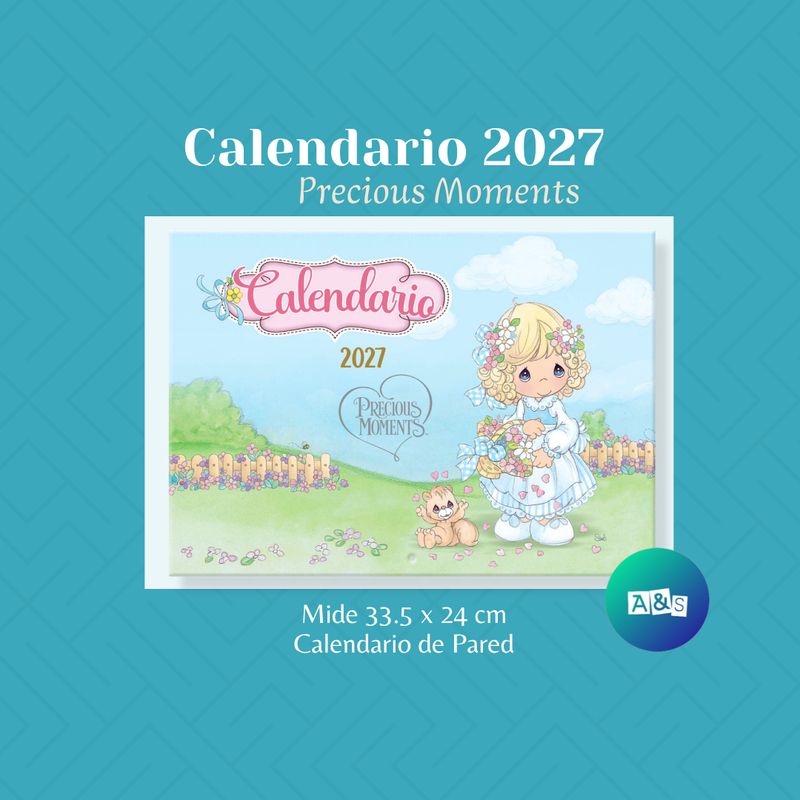 CALENDARIO 2027 PRECIOSOS MOMENTOS