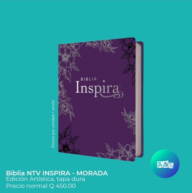 BIBLIA NTV INSPIRA - PURPURA