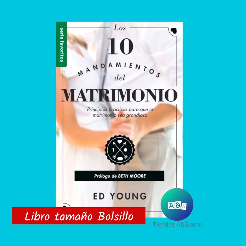 Libro de Bolsillo Los 10 mandamientos del matrimonio 