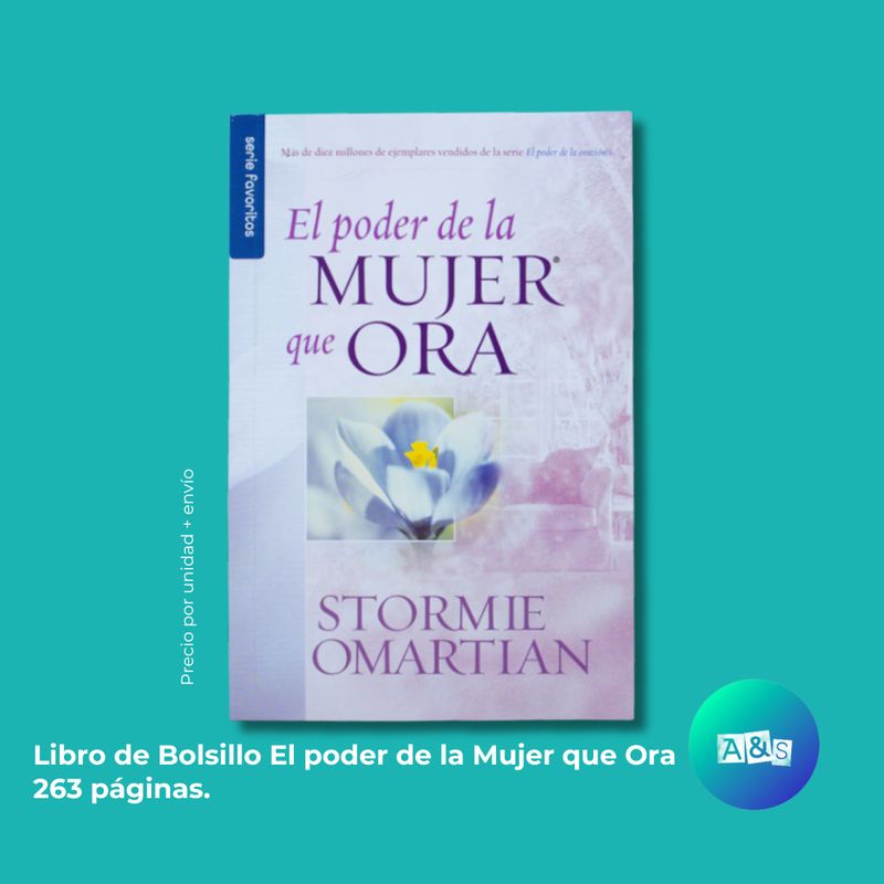 Libro de Bolsillo El poder de la Mujer que ORA Stormie Omartian
