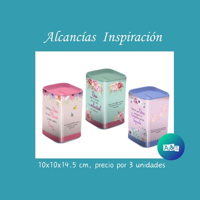 COLECCION Alcancías Metalizadas Inspiración