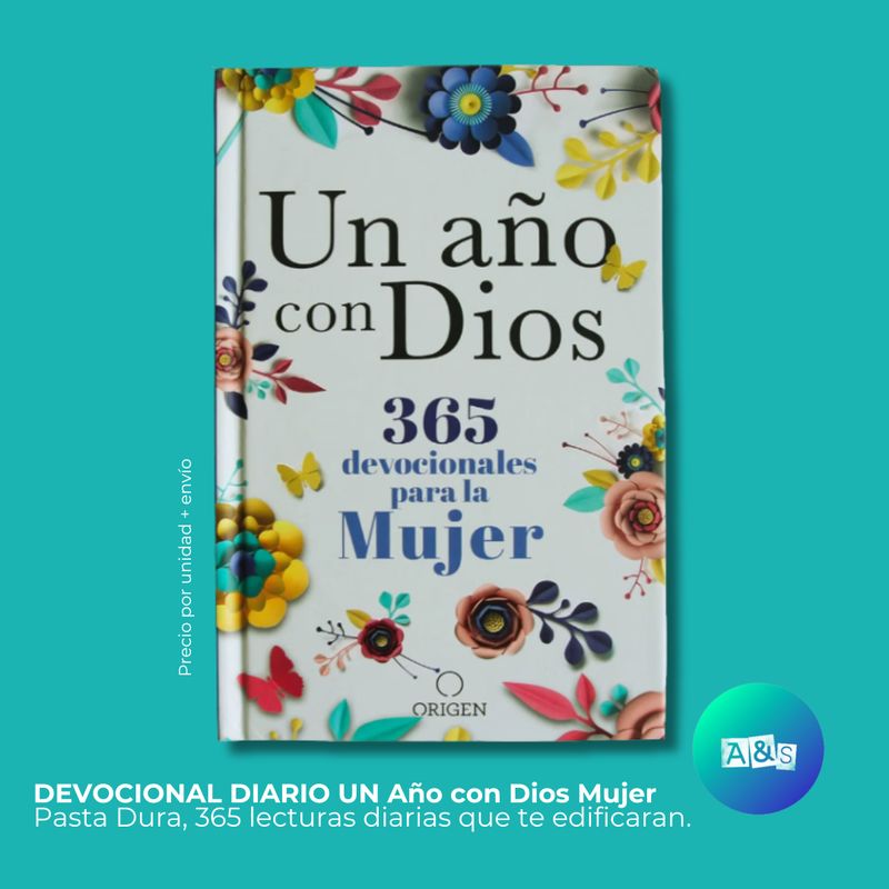 DEVOCIONAL UN AÑO CON  DIOS "MUJER"