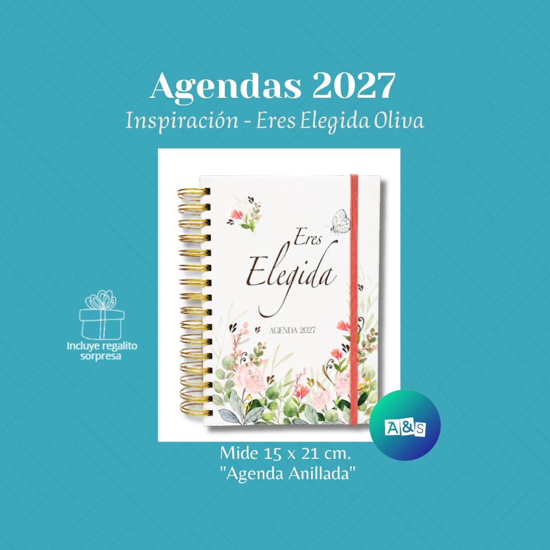 AGENDA 2027  Inspiración Eres Elegida OLIVA