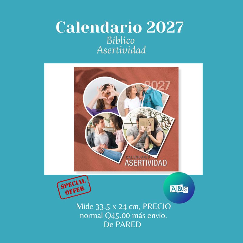 CALENDARIO 2027 ASERTIVIDAD