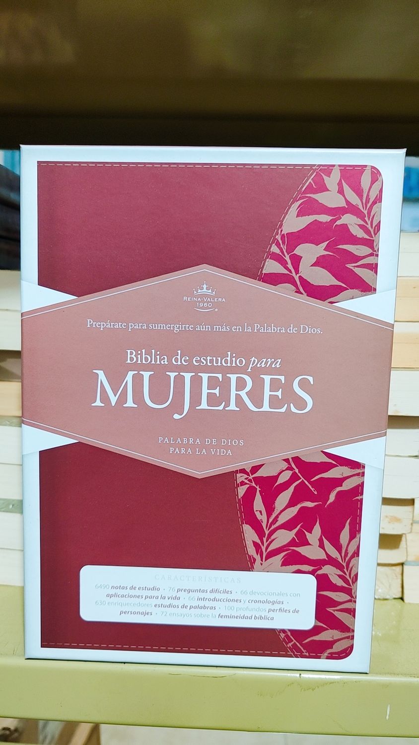 BIBLIA RVR 1960 PARA MUJERES Corinta P/SUAVE con  