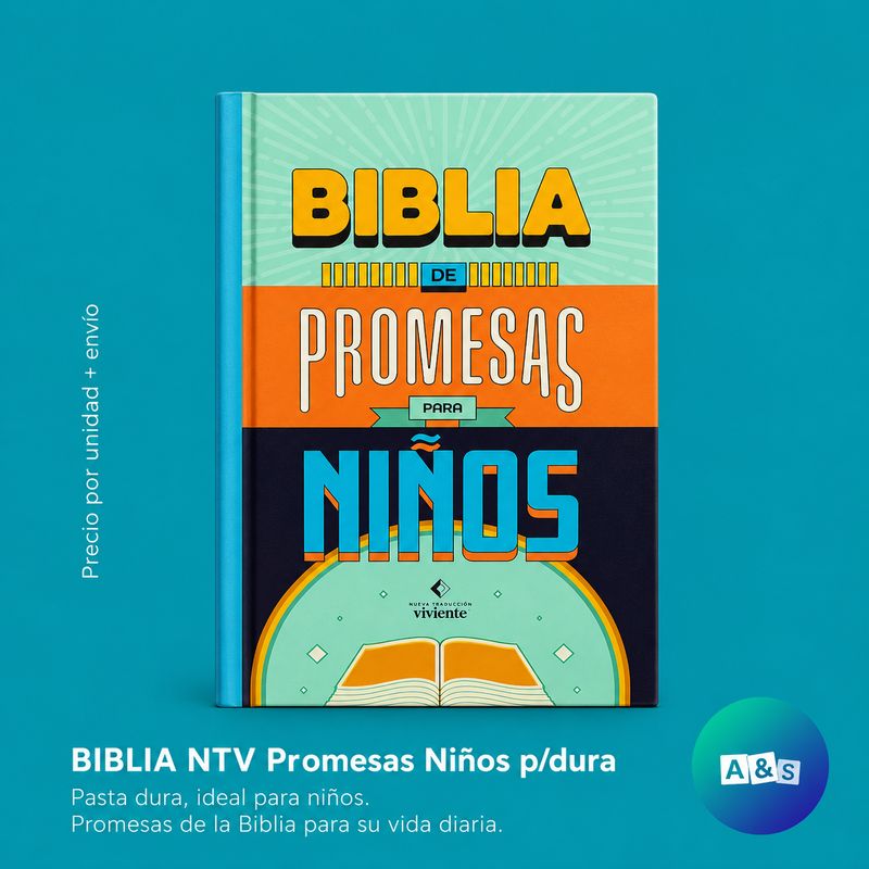 BIBLIA NTV Promesas Niños p/dura