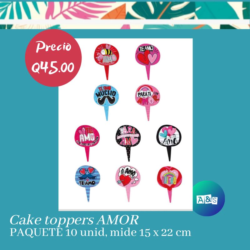 Cake Toppers Amor 