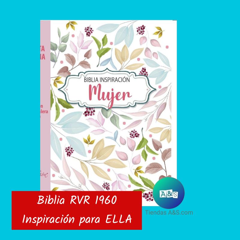 Biblia RVR 1960 Inspiración para ELLA blanca