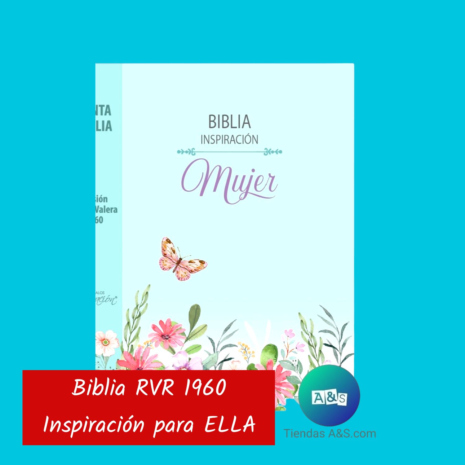 Biblia RVR 1960 Inspiración para ELLA Celeste 