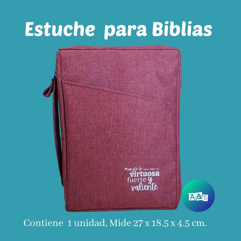 Porta Biblias Texto L ROSA