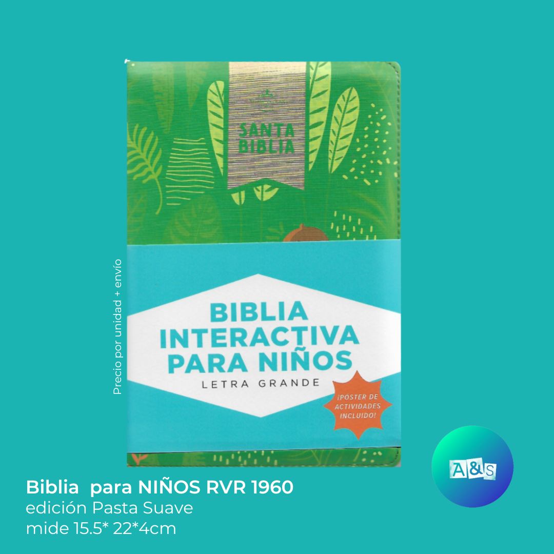 BIBLIA Niñas  Héroes RVR1960 ziper