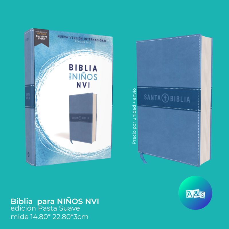 BIBLIA para NIÑOS CELESTE NVI BIBLIA para NIÑOS CELESTE NVI