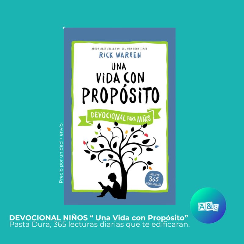 DEVOCIONAL NIÑOS  "Una Vida con Propósito"