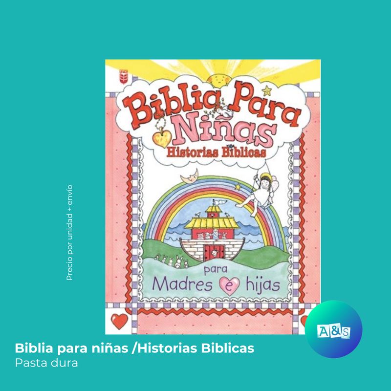 BIBLIA PARA Niñas Solo Historias Bíblicas ( Madres e Hijos)