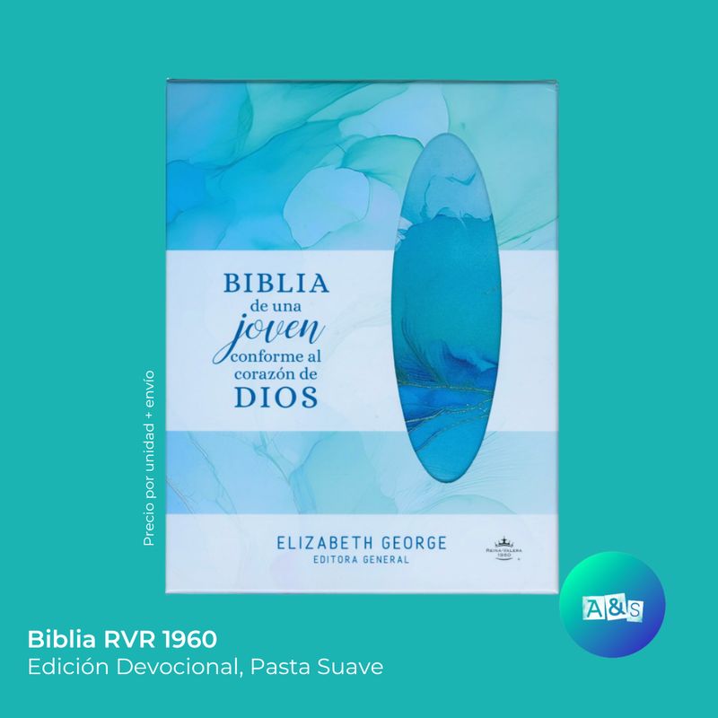 BIBLIA RVR 1960 BIBLIA DE LA JOVEN CONFORME AL CORAZON DE DIOS  BRISA