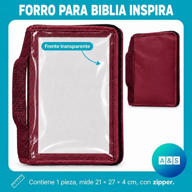 Forro para Biblia Inspira Corinto Letra Grande