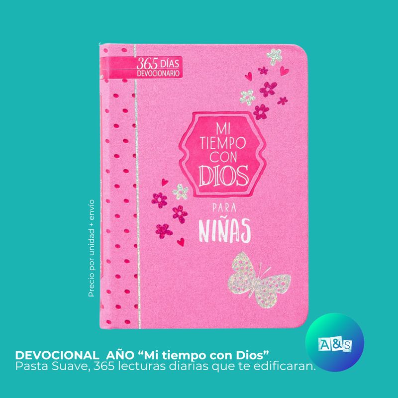 DEVOCIONAL UN AÑO MI TIEMPO CON DIOS NIÑAS