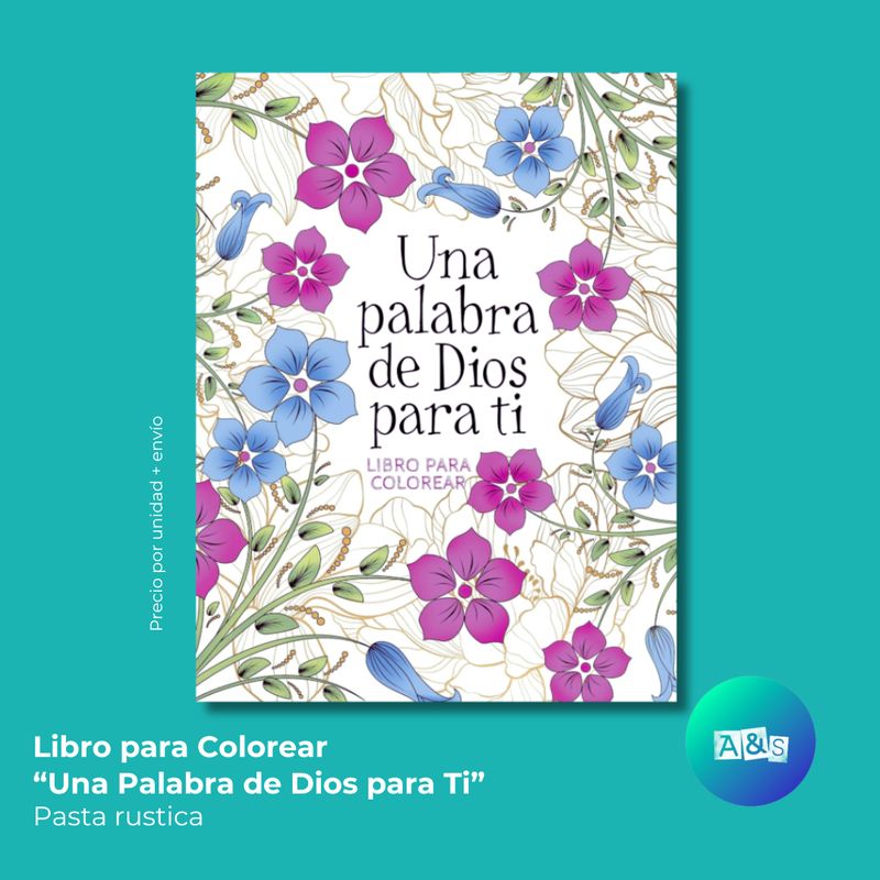 Libro para Colorear "Una palabra de Dios para Ti"