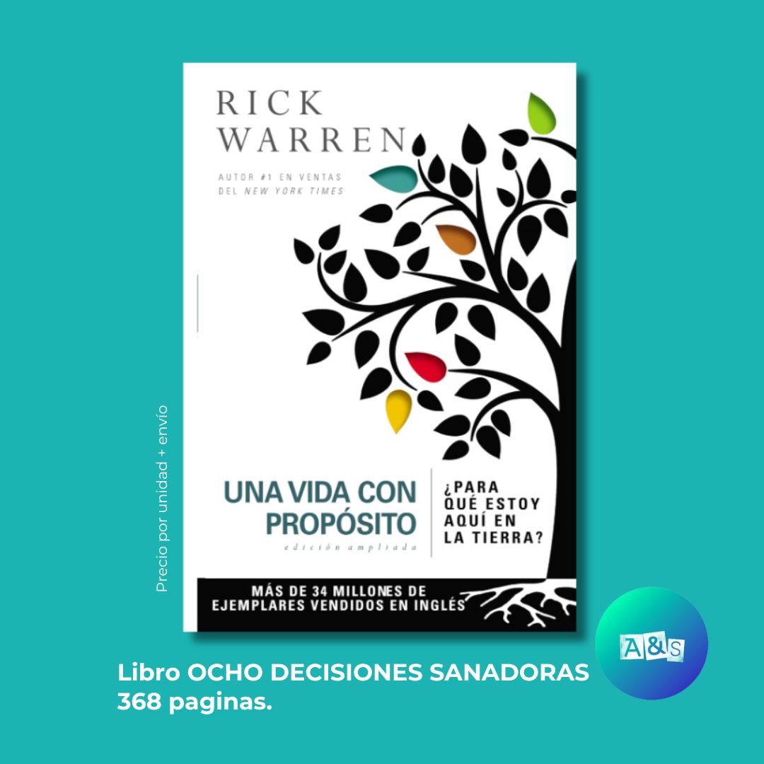 Libro Una Vida con Propósito- Rick Warren