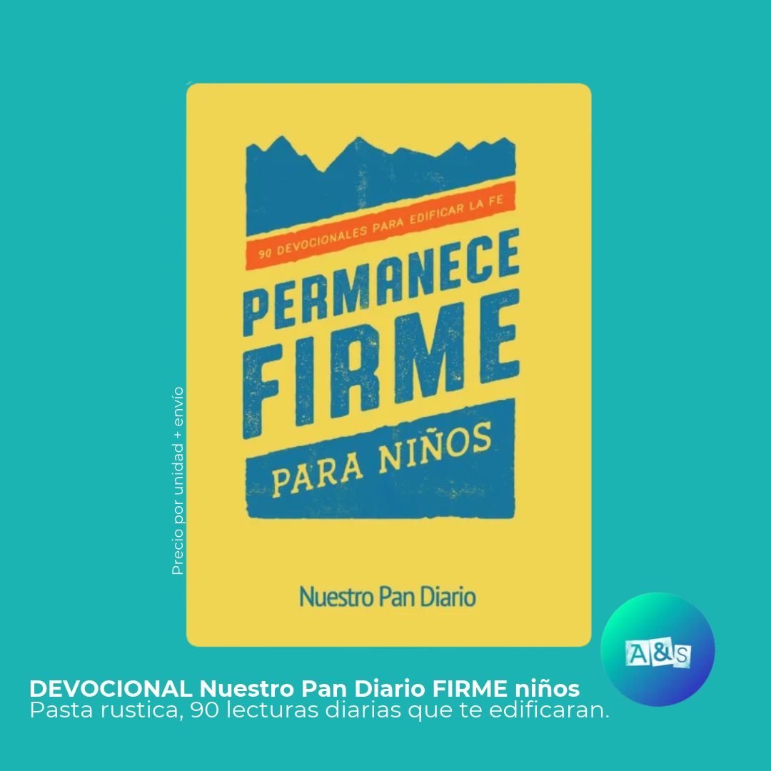 DEVOCIONAL NUETRO PAN DIARIO FIRME NIÑOS
