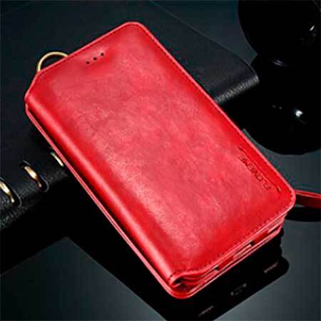 Floveme Vintage Cuero Genuino Real teléfono caso a prueba de impactos Cubierta para iPhone 7 7+ Floveme Vintage Cuero Genuino Real teléfono caso a prueba de impactos Cubierta para iPhone 7 7+