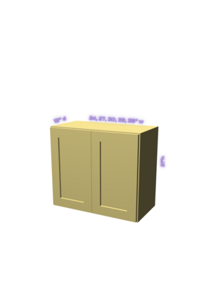 WALL DOUBLE DOOR21 24"+ WALL DOUBLE DOOR21 24"+