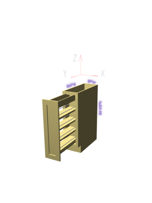 Base Pull Out Cabinets