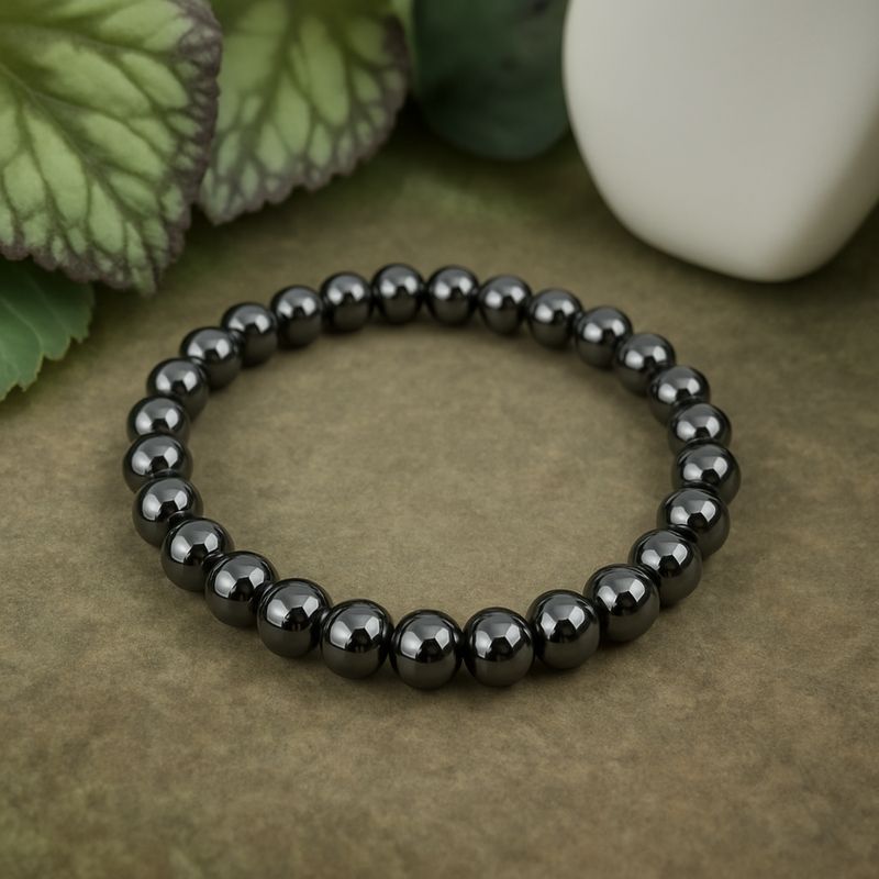 Black Onyx Energy Stretch Bracelet 10mm