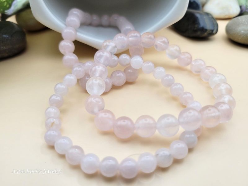 Rose Quartz Stretch Bracelet