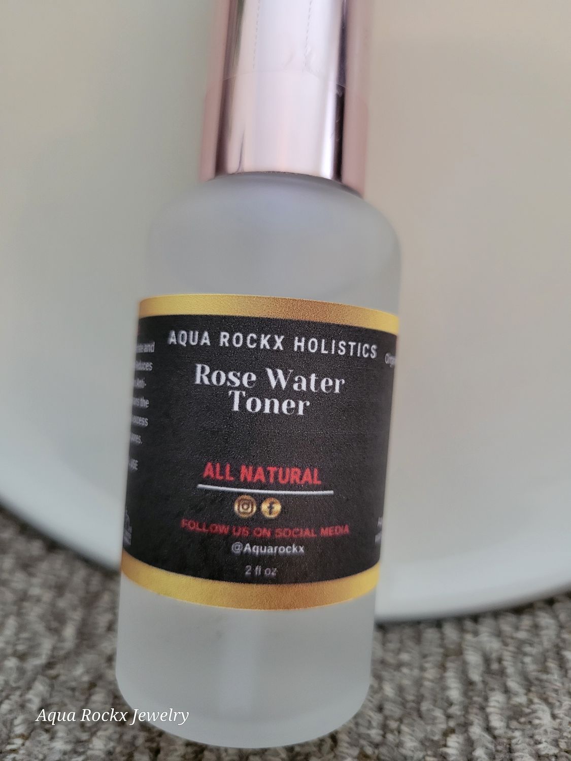 Organic Rose Water Toner