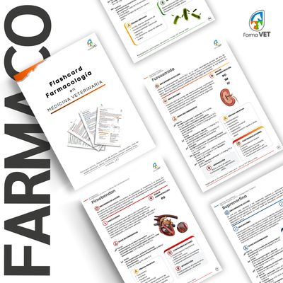 FlashCards en Farmacología Veterinaria