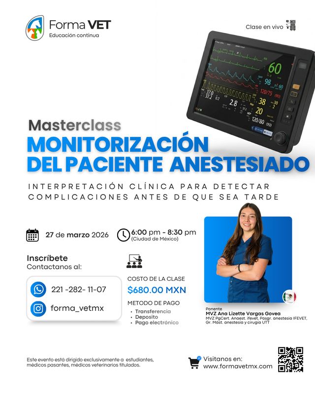 Monitorización del paciente anestesiado