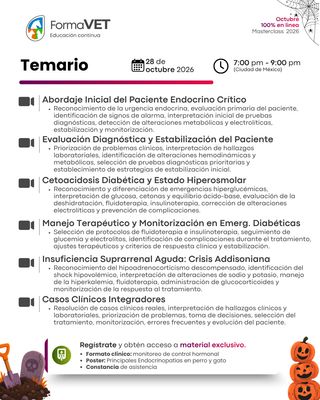 Emergencias Endocrinológicas en perros y gatos