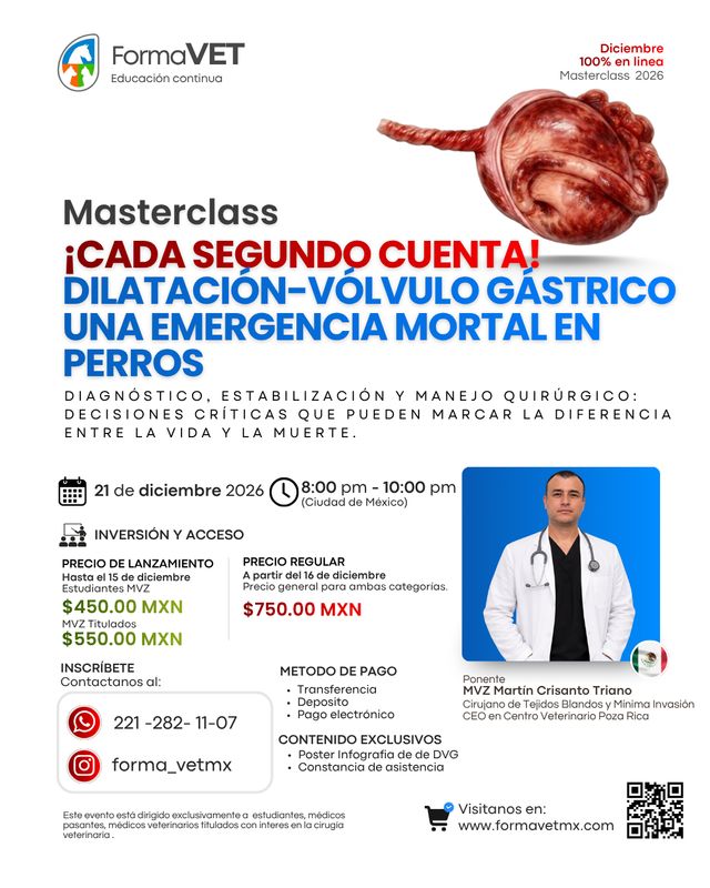 Dilatación- Vólvulo Gástrico una Emergencia Mortal en Perros