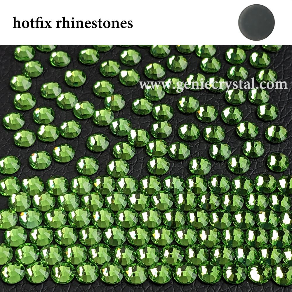 Ultra Hotfix Peridot Rhinestones (SS3-SS30)